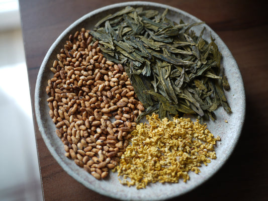 Osmanthus Long Jing Genmaicha