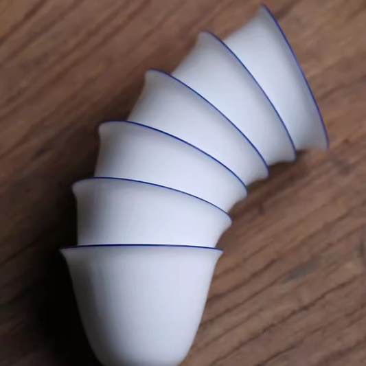 JIng De Zhen White porcelain cup