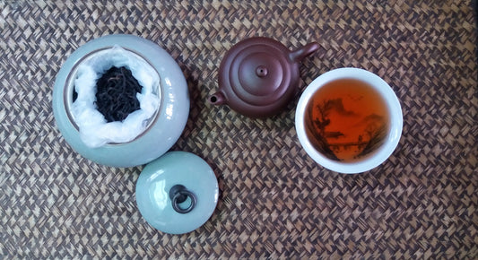 brewing fenghuang dancong oolong tea
