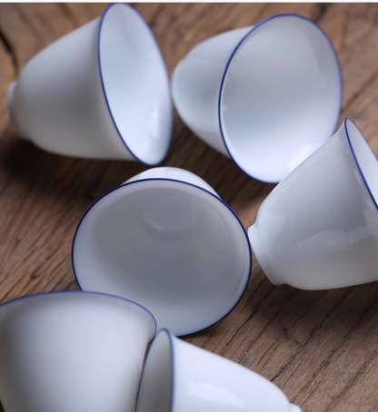 JIng De Zhen White porcelain cup